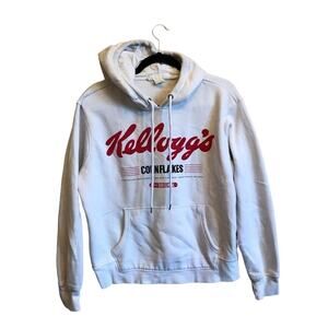 L.O.G.G. H&M Kellogg’s M white hoodie cereal casual streetwear cozy